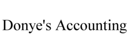 DONYE'S ACCOUNTING trademark