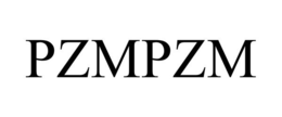 PZMPZM trademark