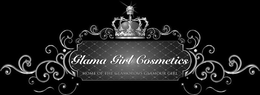 GLAMA GIRL COSMETICS HOME OF THE GLAMOROUS GLAMOUR GIRL trademark