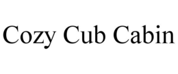 COZY CUB CABIN trademark