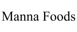 MANNA FOODS trademark