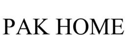 PAK HOME trademark