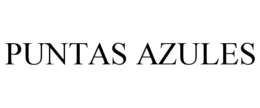 PUNTAS AZULES trademark