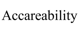 ACCAREABILITY trademark