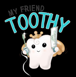 MY FRIEND TOOTHY TOOTHPASTE FLOSS trademark