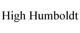 HIGH HUMBOLDT trademark