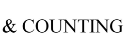 & COUNTING trademark