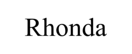 RHONDA trademark