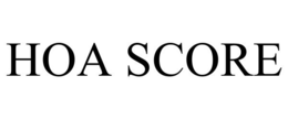 HOA SCORE trademark