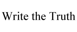 WRITE THE TRUTH trademark