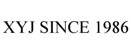 XYJ SINCE 1986 trademark