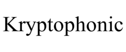 KRYPTOPHONIC trademark
