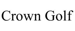 CROWN GOLF trademark