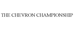 THE CHEVRON CHAMPIONSHIP trademark