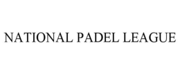 NATIONAL PADEL LEAGUE trademark