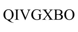 QIVGXBO trademark