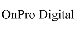 ONPRO DIGITAL trademark