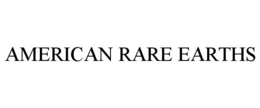 AMERICAN RARE EARTHS trademark