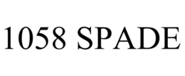 1058 SPADE trademark