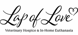 LAP OF LOVE VETERINARY HOSPICE & IN-HOME EUTHANASIA trademark