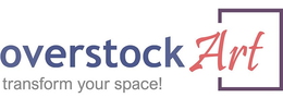 OVERSTOCK ART TRANSFORM YOUR SPACE! trademark