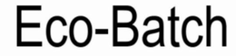 ECO-BATCH trademark