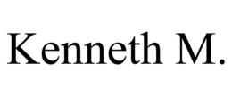 KENNETH M. trademark