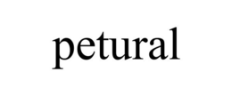 PETURAL trademark
