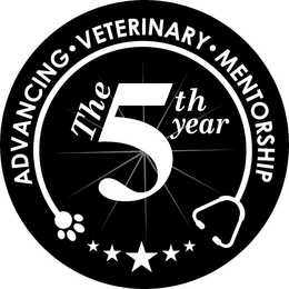 THE 5TH YEAR ADVANCING · VETERINARY ·MENTORSHIP trademark