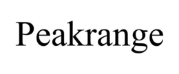 PEAKRANGE trademark