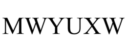 MWYUXW trademark