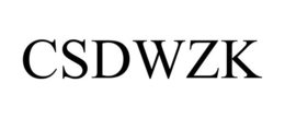 CSDWZK trademark