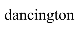 DANCINGTON trademark