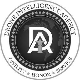 DRONE INTELLIGENCE AGENCY DIA CIVILITY HONOR SERVICE trademark