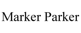 MARKER PARKER trademark