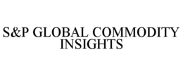 S&P GLOBAL COMMODITY INSIGHTS trademark