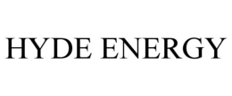 HYDE ENERGY trademark