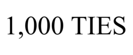 1,000 TIES trademark