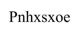 PNHXSXOE trademark
