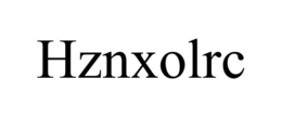 HZNXOLRC trademark