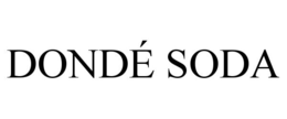 DONDÉ SODA trademark