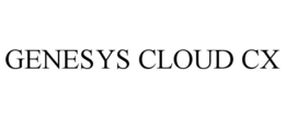 GENESYS CLOUD CX trademark