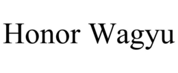 HONOR WAGYU trademark