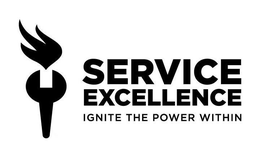 SERVICE EXCELLENCE IGNITE THE POWER WITHIN trademark