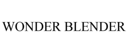 WONDER BLENDER trademark