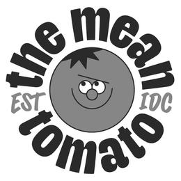 THE MEAN TOMATO EST IDC trademark