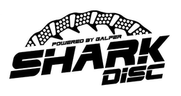 POWERED BY GALFER SHARK DISC trademark
