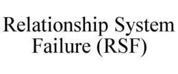 RELATIONSHIP SYSTEM FAILURE (RSF) trademark