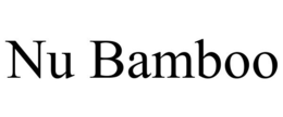 NU BAMBOO trademark