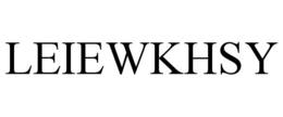 LEIEWKHSY trademark